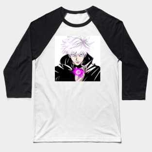 the special sorcerer boy ecopop art in shaman curse magic Baseball T-Shirt